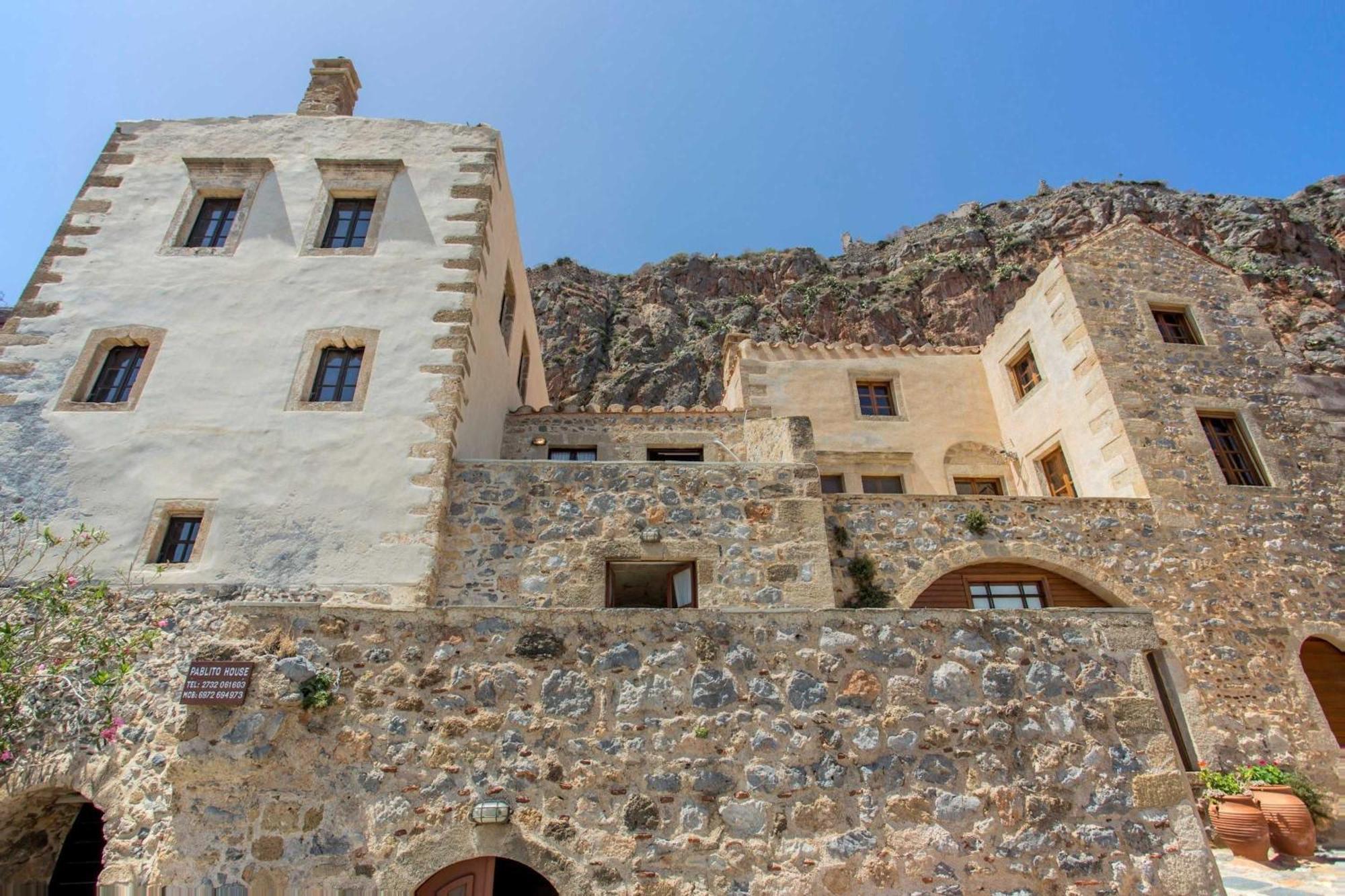 Pablito House-Seaview Monemvasia Nests エクステリア 写真