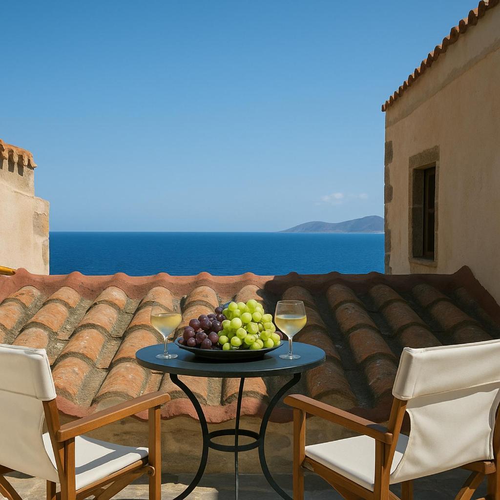 Pablito House-Seaview Monemvasia Nests エクステリア 写真