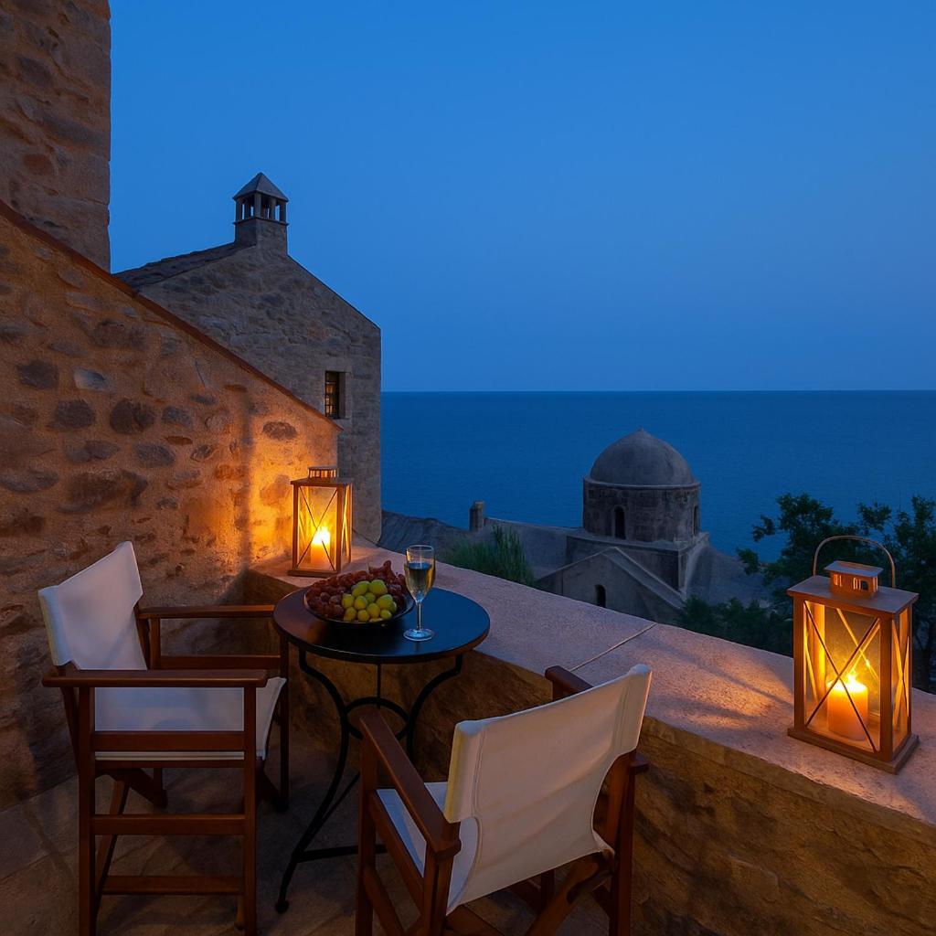 Pablito House-Seaview Monemvasia Nests エクステリア 写真