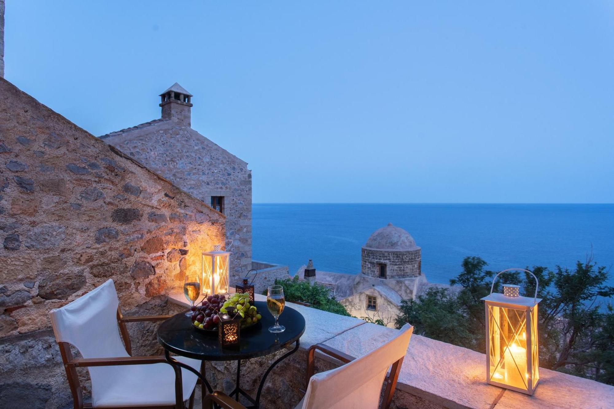 Pablito House-Seaview Monemvasia Nests エクステリア 写真